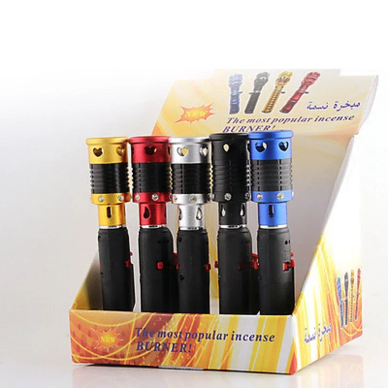 Men Accessories Gadgets - Portable Handheld Incense Burner Lighter, Direct