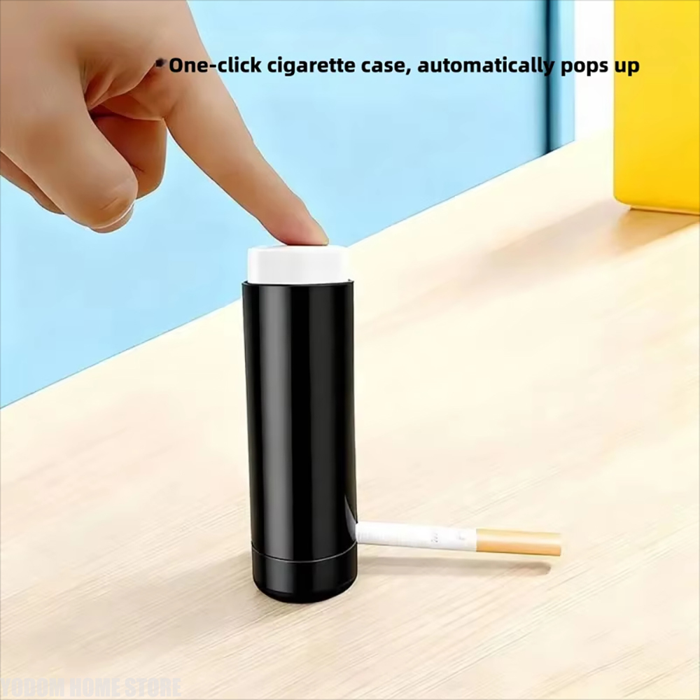 Automatic Pop-Up Cigarette Cas - đánh giá và giá Men Accessories Gadgets