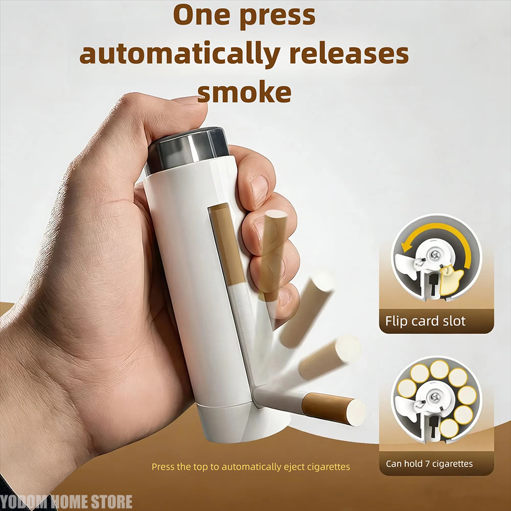 Automatic Pop-Up Cigarette Cas - đánh giá và giá Men Accessories Gadgets