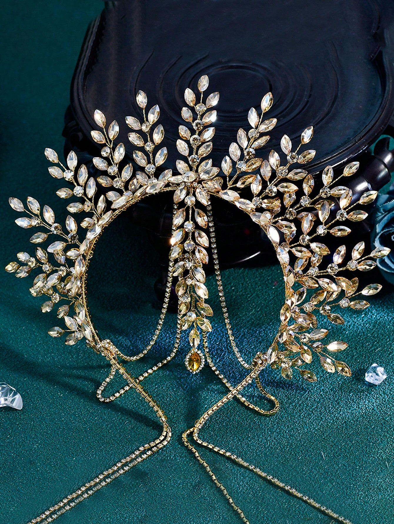 1pc Luxurious Bridal Crown Hea - đánh giá và giá Men'S Accessories Fashion