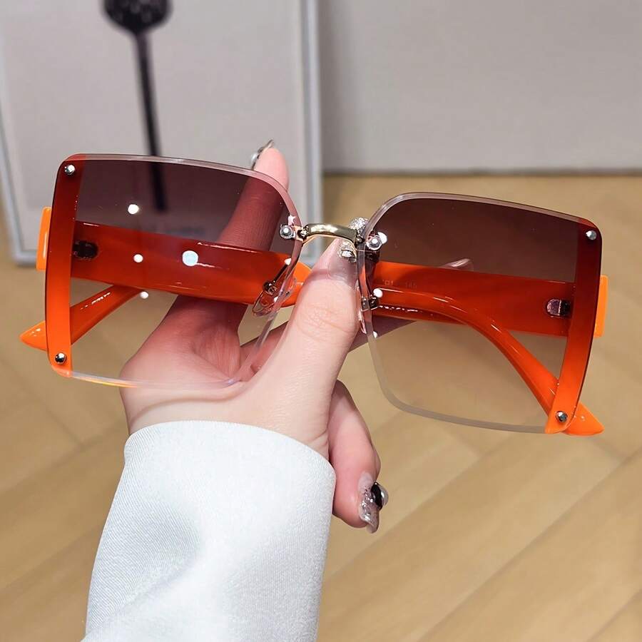 Oversized Frameless Square Gra - đánh giá và giá Men'S Accessories Fashion