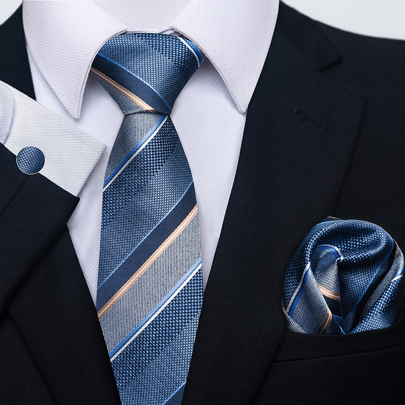 Brand Fashion  8 cm Tie Pocket - đánh giá và giá Men'S Accessories Gift Set Branded