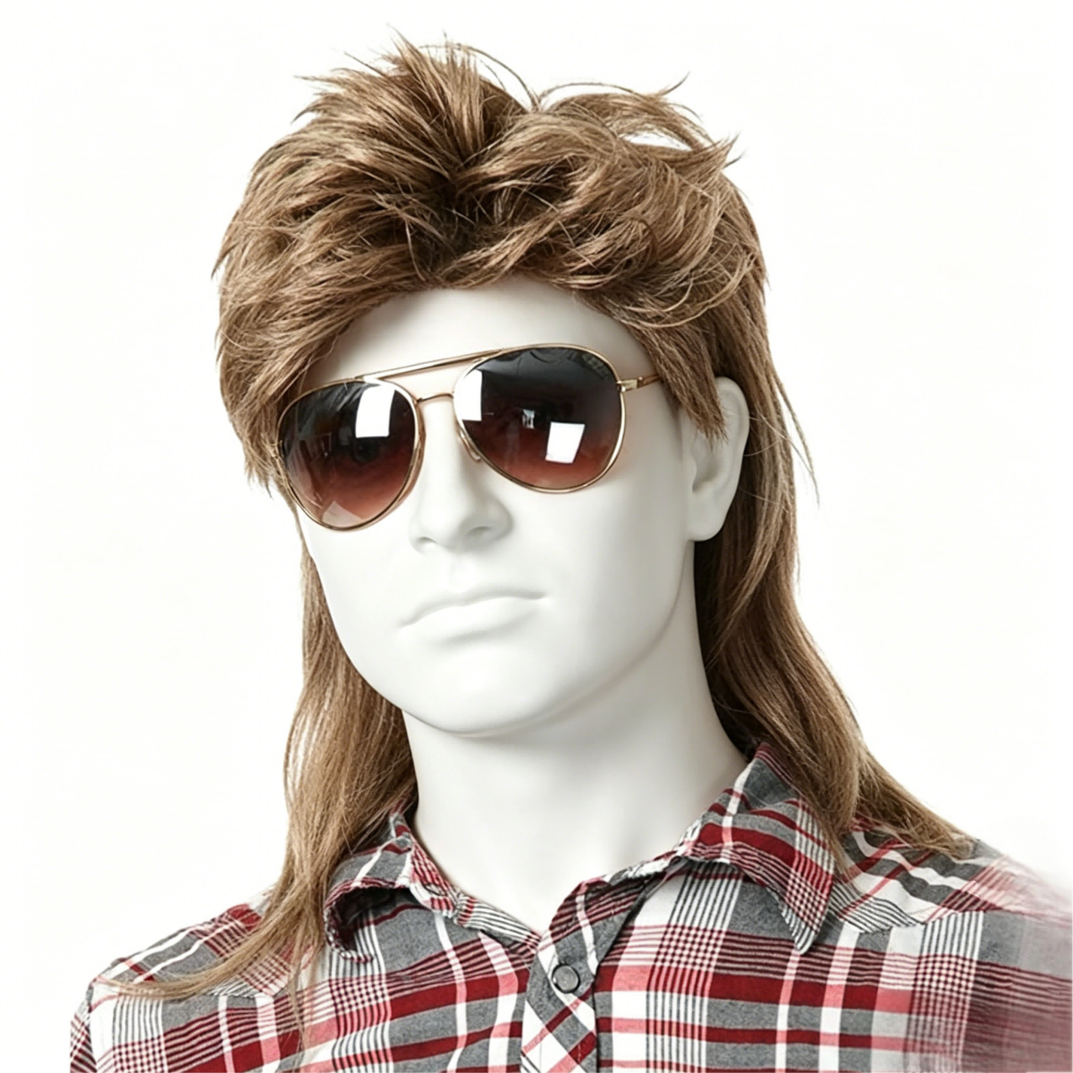Retro Style Men Mullet Wig Cla - đánh giá và giá Men Accessories All