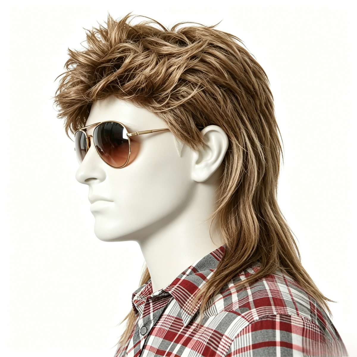 Retro Style Men Mullet Wig Cla - đánh giá và giá Men Accessories All
