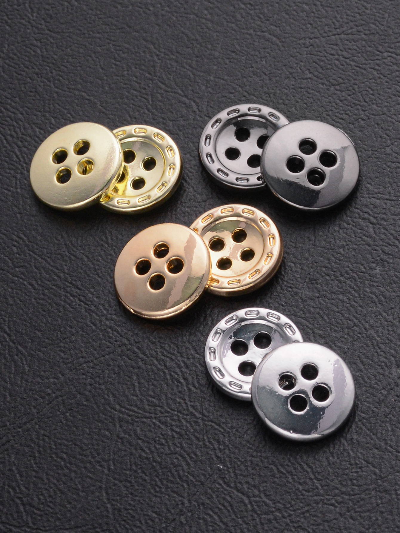 10Pcs/Pack 12mm 4-Hole Round M - đánh giá và giá Men Accessories Gadgets