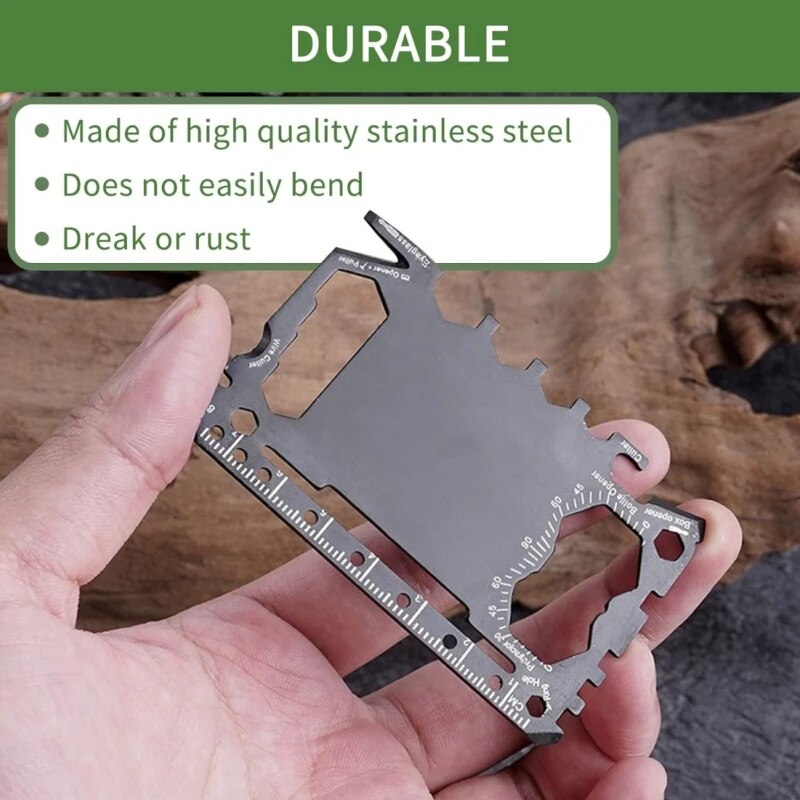 Multi Tool 46 in 1 Credit Card - đánh giá và giá Men Accessories Gadgets
