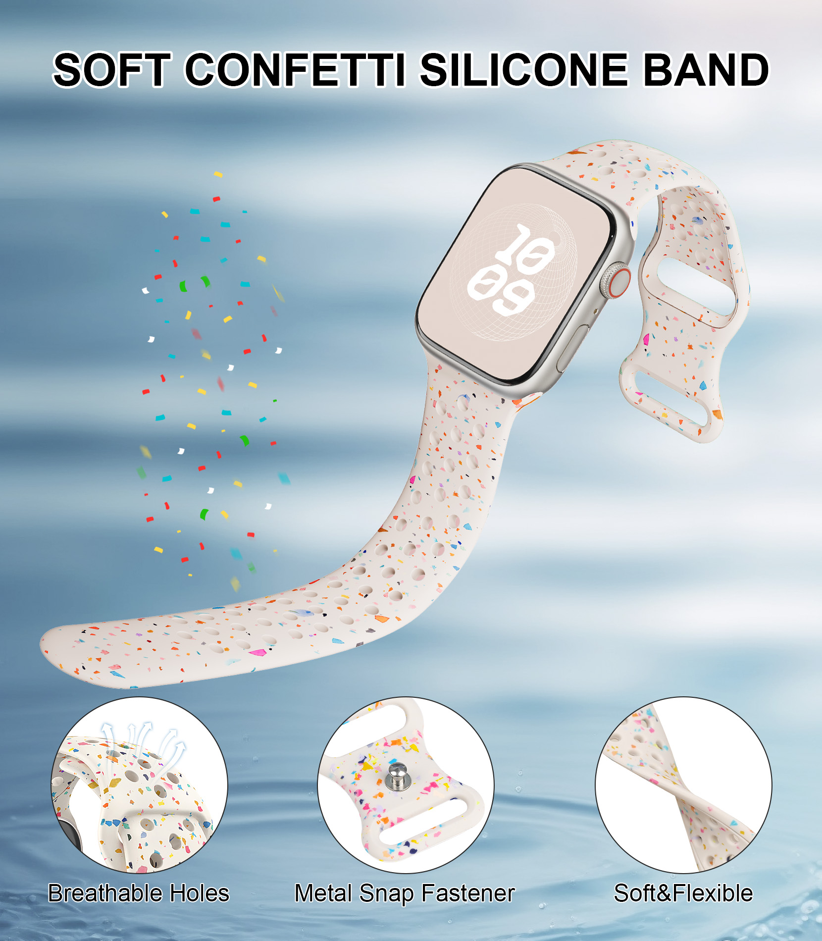 Sport Silicone Band for Apple  - đánh giá và giá Men'S Accessories Nike