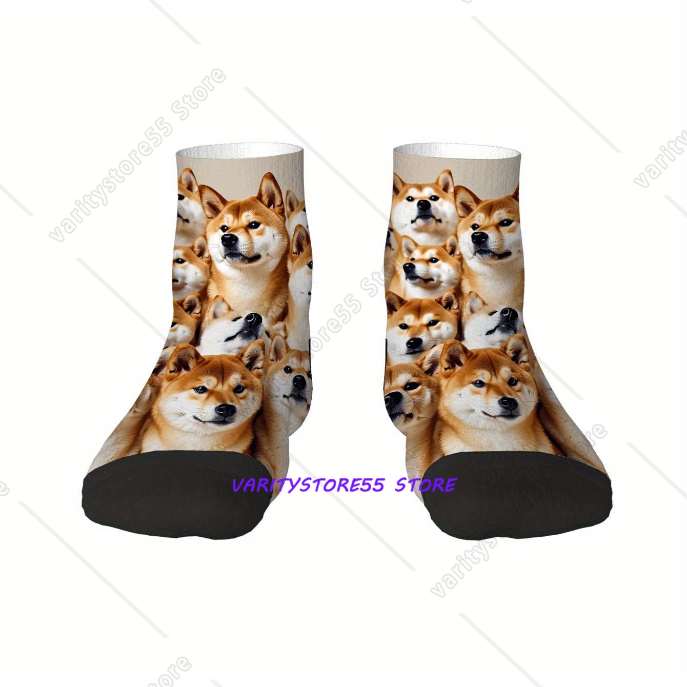 Cute Shiba Inu Print Ankle Soc - đánh giá và giá Men Accessories All