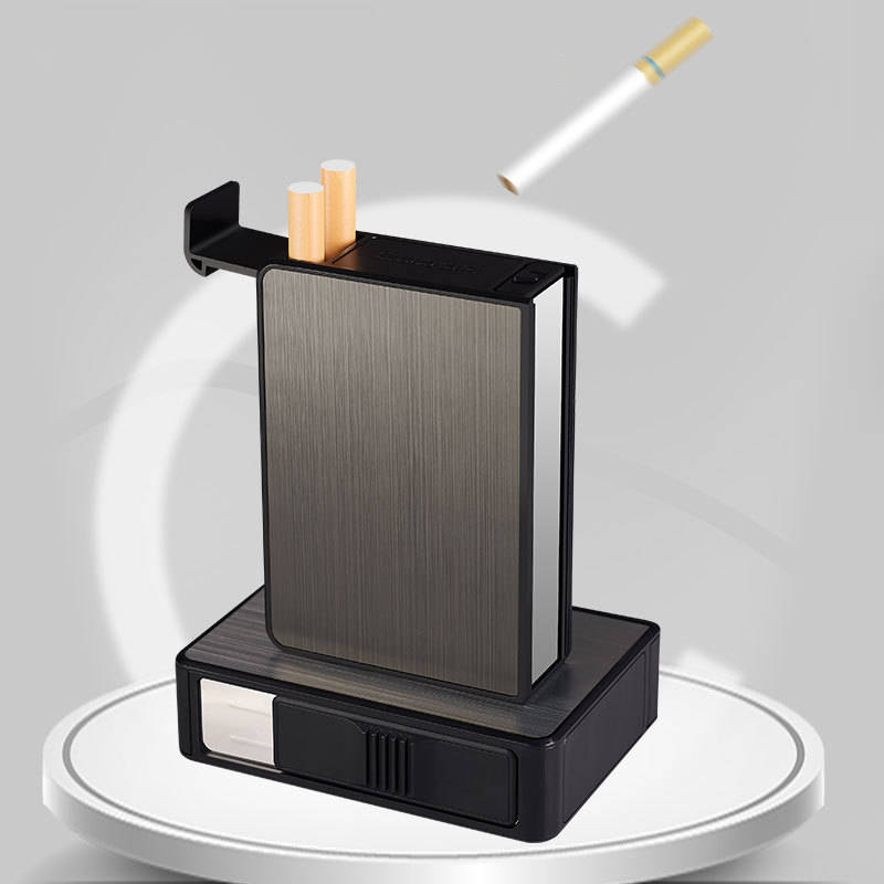 Automatic Cigarette Case Porta - đánh giá và giá Men Accessories Gadgets