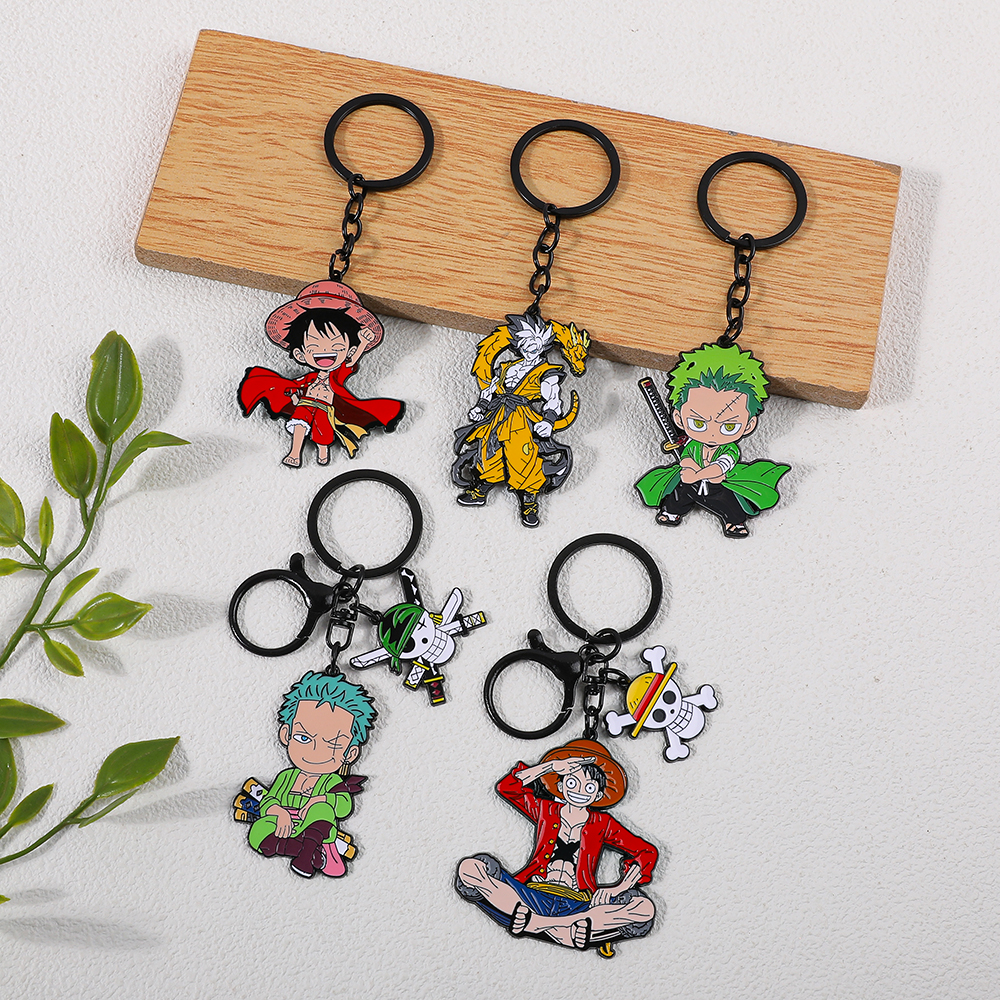 One Piece Anime Keychain Featu - đánh giá và giá Men'S Accessories Fashion