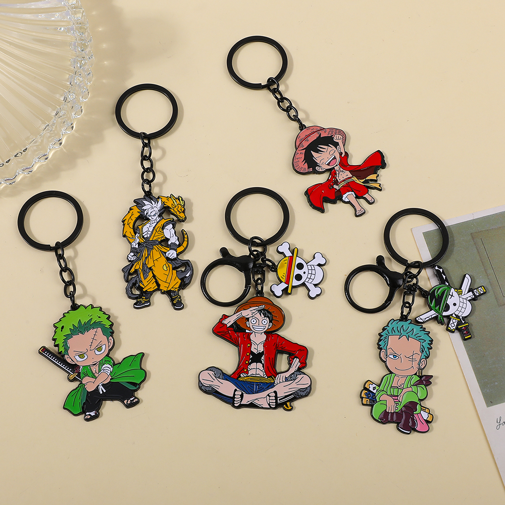 One Piece Anime Keychain Featu - đánh giá và giá Men'S Accessories Fashion