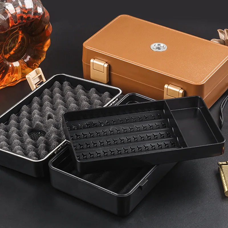 10pcs ABS Humidor Cigar Box Tr - đánh giá và giá Men Accessories Gadgets