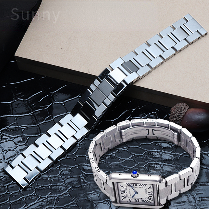 Stainless Steel Watch Strap fo - đánh giá và giá Men'S Accessories Cartier